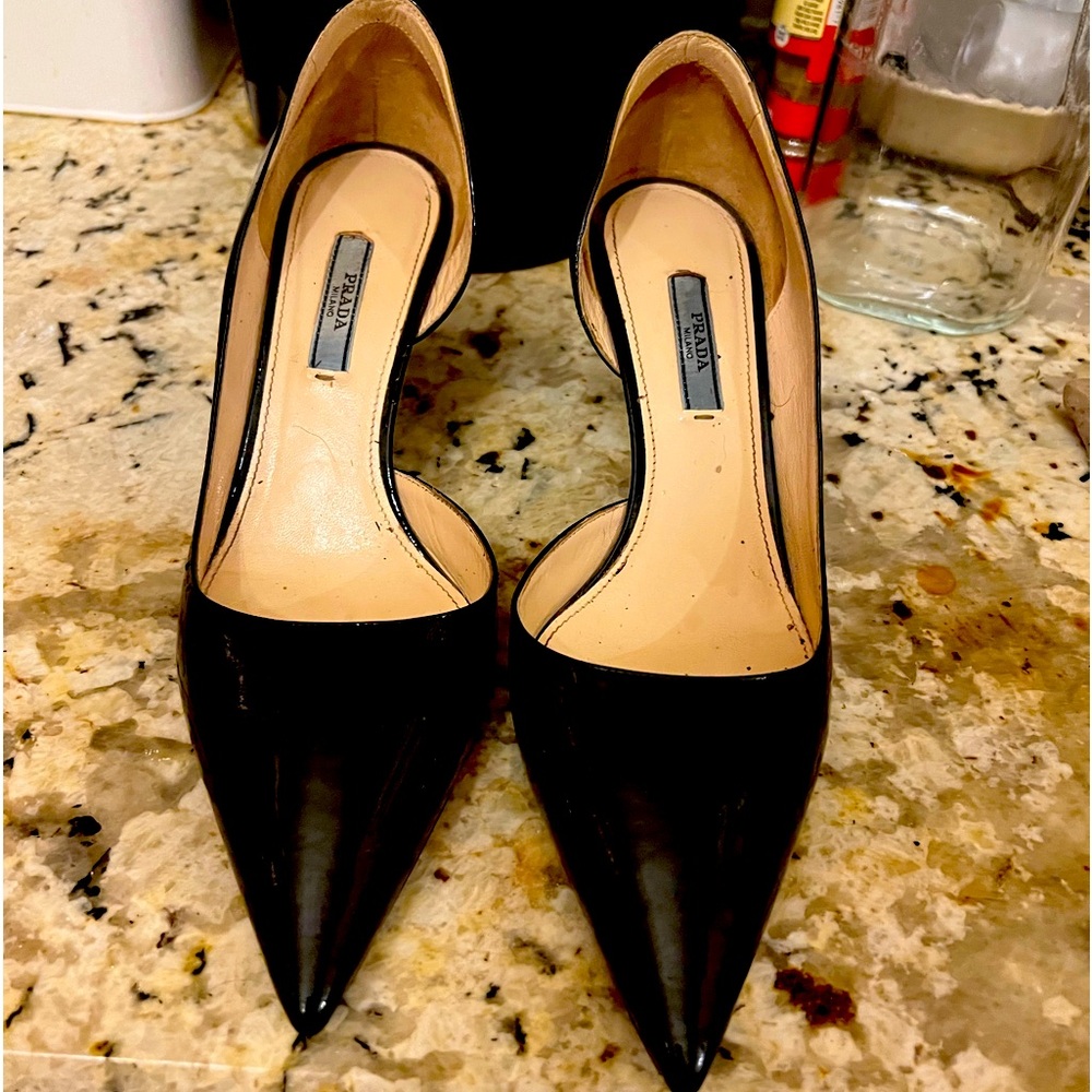 Black Prada Heels